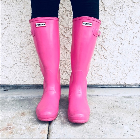 Hunter Shoes - Hunter | Tall Hot Pink Boots